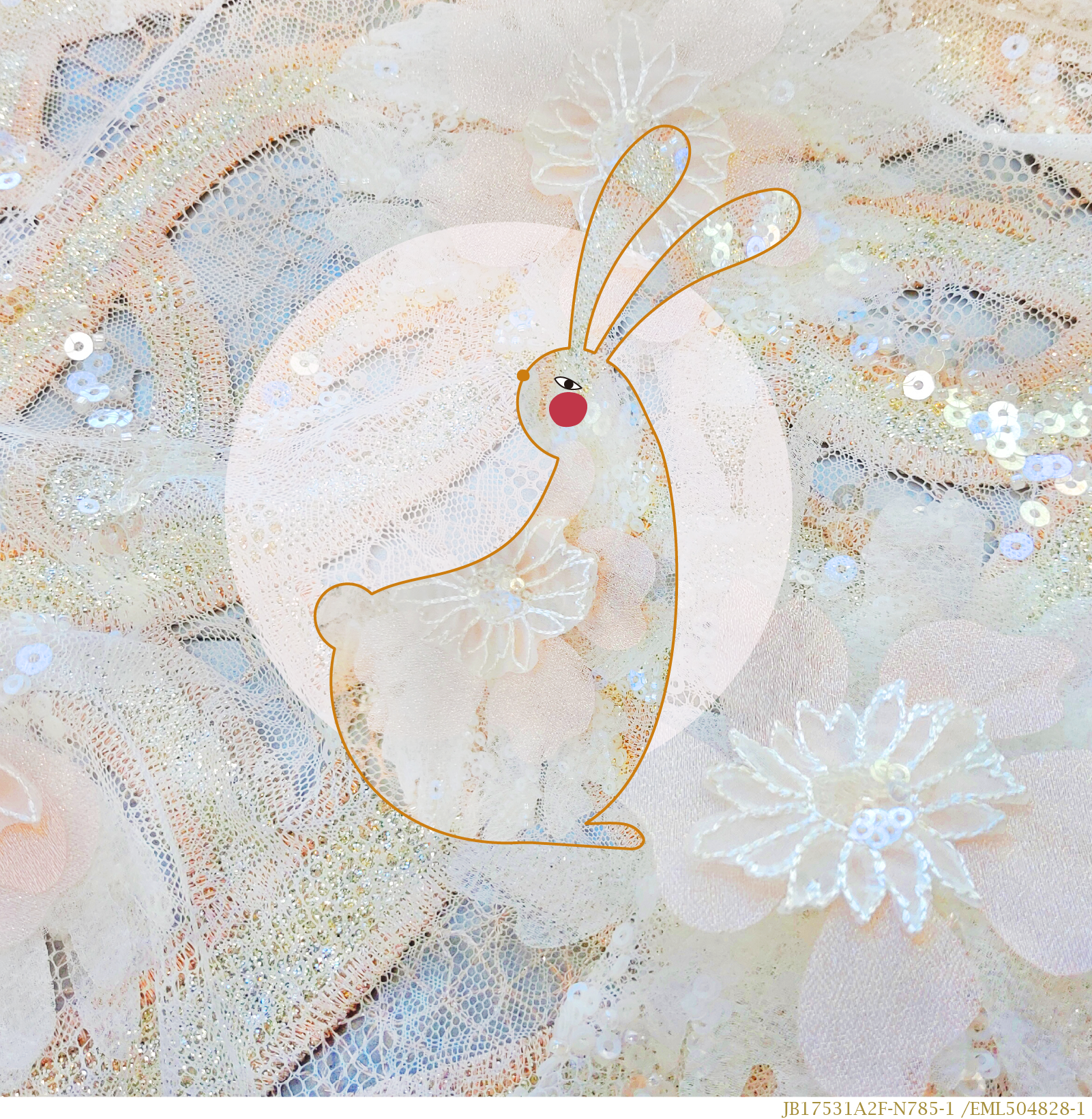 典雅白色系、精緻點綴的亮片曲線，最適合溫婉知性的你！