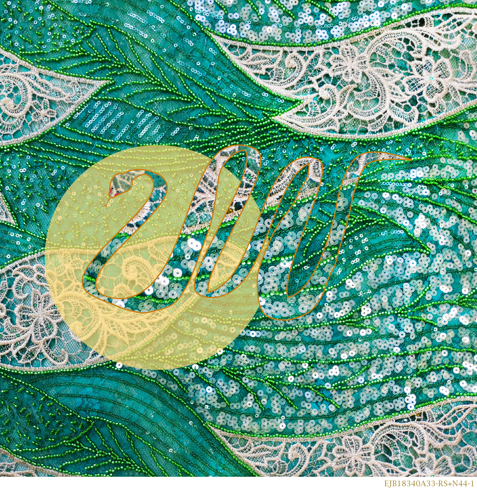 細心周到的你，動態感十足的繡線，表達親和感、上善若水的自在美！